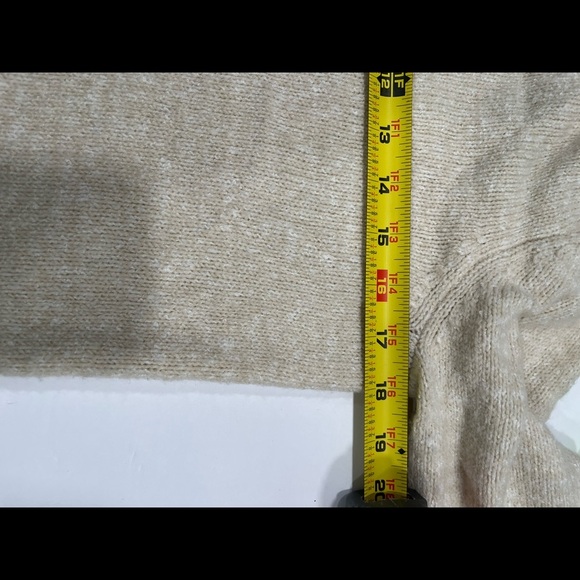 DKNY cream cowl neck sweater - Picture 6 of 7